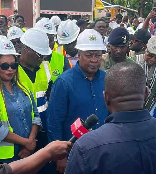 President Mahama Sets 2028 Target for Completion of Chuchuliga-Tumu Road
