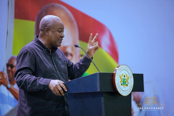 Mahama Unveils Development Plans for Upper East at Citizens’ Engagement in Navrongo