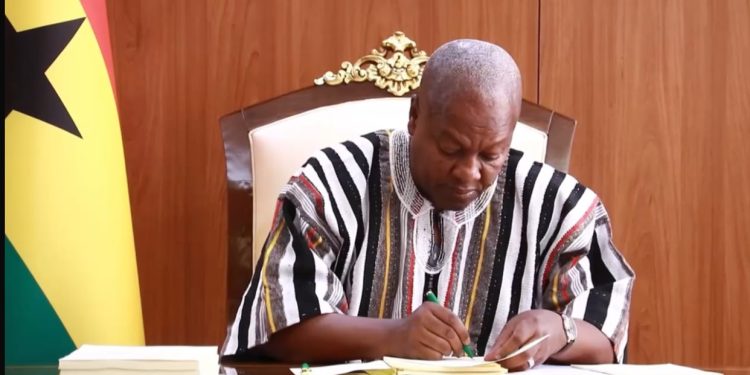 President Mahama Signs 10 Major Bills into Law, Ushering in Wide-Ranging Reforms