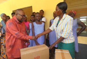 Nabdam MP Donates 15 Sewing Machines to Centre for National Culture