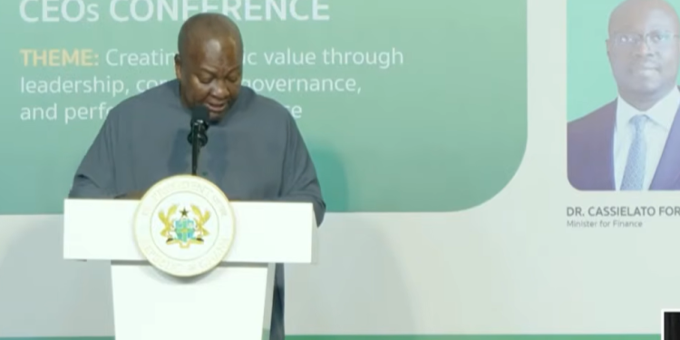 President Mahama Flags Low Compliance with Governance Standards Among Public Entities