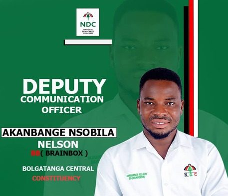 Akanbange Nsobila Nelson ‘Brainbox’ Officially Declares Intent to Contest NDC Deputy Communication Officer Position
