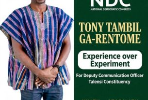 Tony Tambil Ga-Rentome Declares Candidacy for NDC Talensi Deputy Communication Officer Position